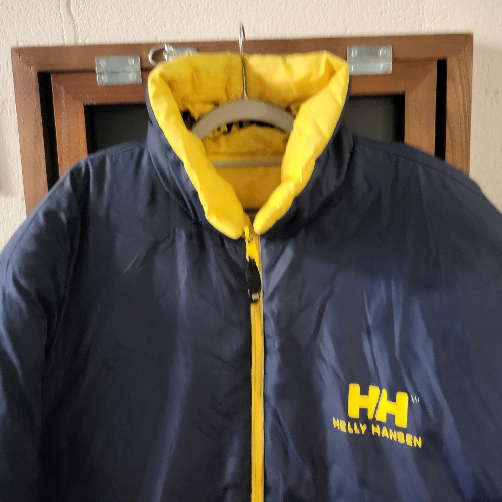Helly Hansen Reversable Down Puffy Jacket Men's S… - image 3